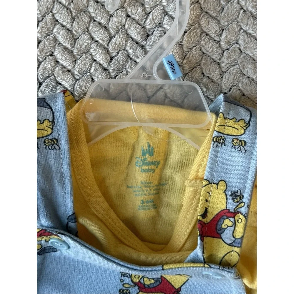 disney Winnie the Pooh Short Overall And T-shirt 3 To 6 Months